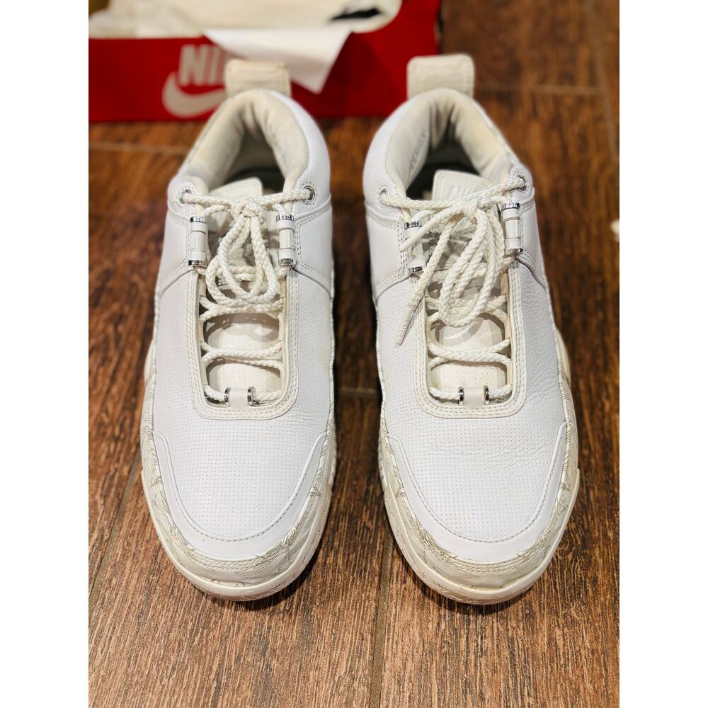 Nike Zoom LeBron II Low White Silver Sz 12 OG 2005 Clean Pair 310845-111 Rare